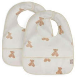Bavoir impermeable teddy bear : chezlescanailles