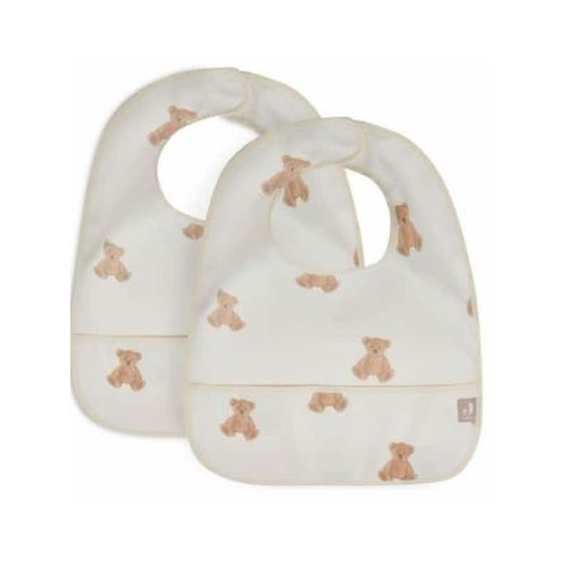 Bavoir impermeable teddy bear : chezlescanailles