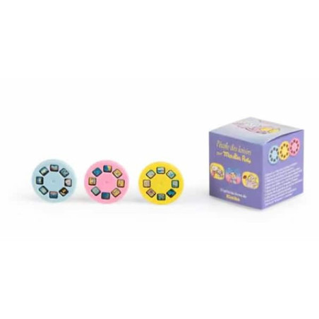 Disques lampes  histoires - croque bisous - chezlescanailles