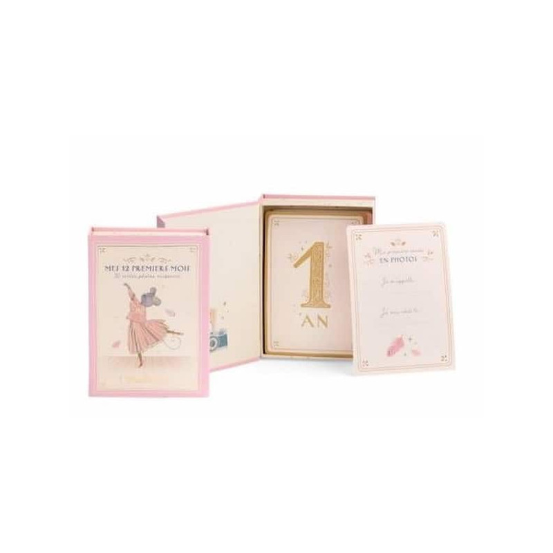 Carte mes 12 premiers mois - la petite ecole de danse - chezlescanailles