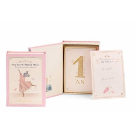 Carte mes 12 premiers mois - la petite ecole de danse - chezlescanailles
