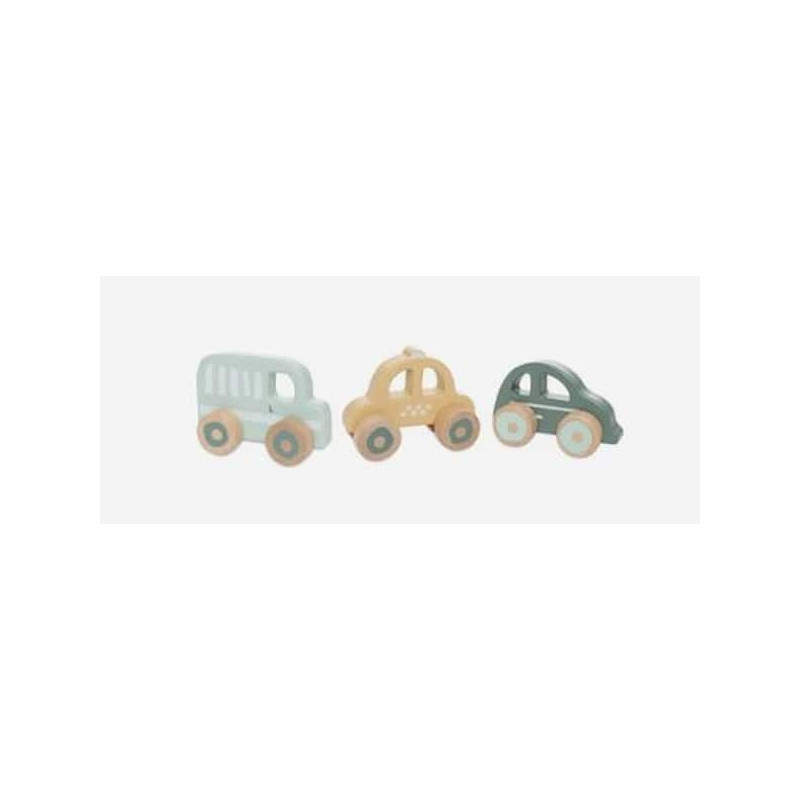Voitures en bois - Lot de 3 : chezlescanailles