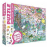 Puzzle cherche et trouve géant - Les licornes : chezlescanailles