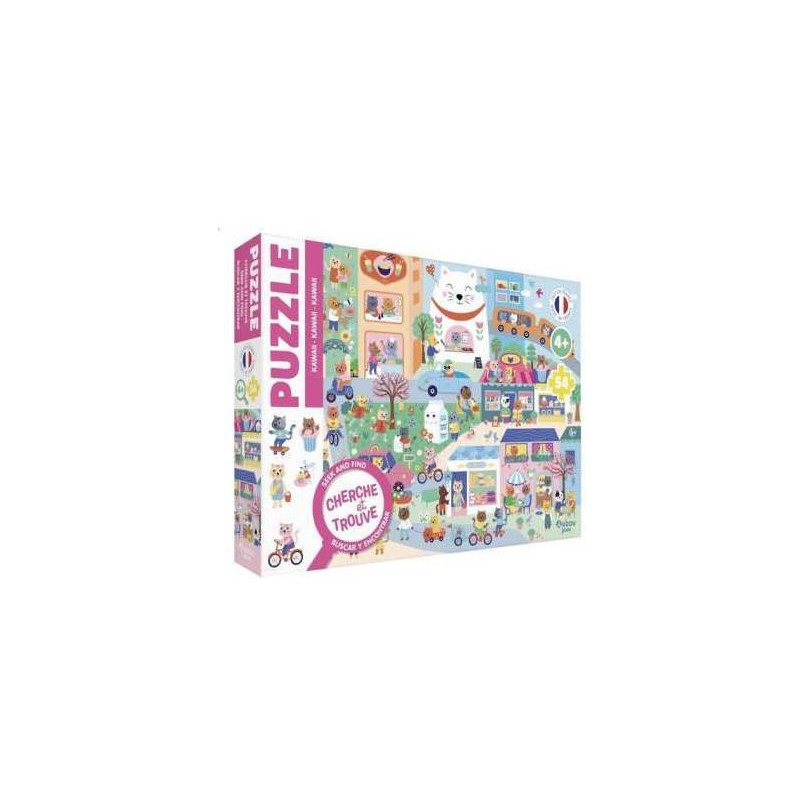 Puzzle cherche et trouve - Kawaii : chezlescanailles Puzzle cherche et trouve - Kawaii : chezlescanailles