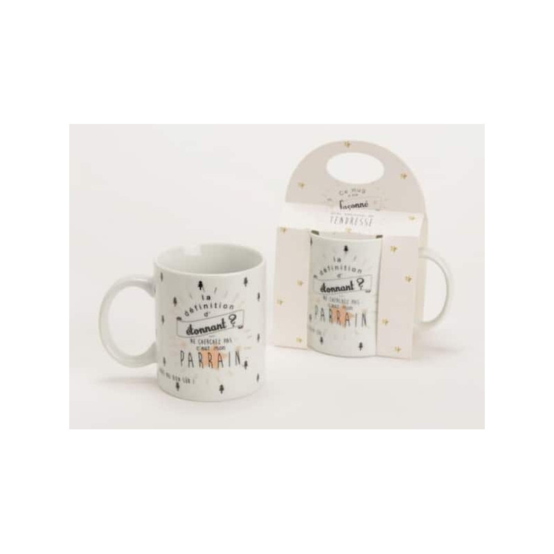 Mug Etonnant Parrain: chezlescanailles