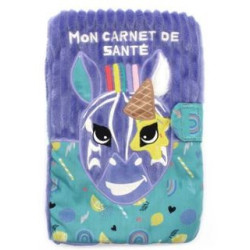 Protège carnet de santé Zèbre bébé - Les Déglingos : chezlescanailles