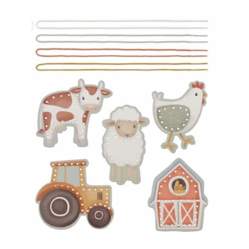 Cartes à lacer - Little farm : chezlescanailles Cartes à lacer - Little farm : chezlescanailles