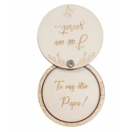Petite boite annonce naissance - Papa : chezlescanailles
