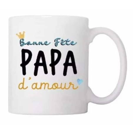 Mug - Bonne fete papa damour : chezlescanailles