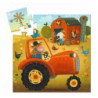 Le tracteur - puzzle : chezlescanailles