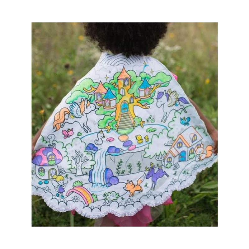 Cape coloriage fille : chezlescanailles Cape coloriage fille : chezlescanailles