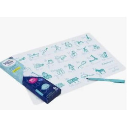 Abecedaire silicone : chezlescanailles