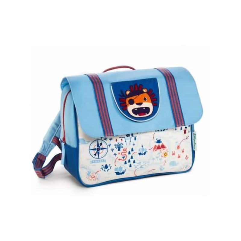 Cartable Enfant Jack le Pirate - Lilliputiens : chezlescanailles