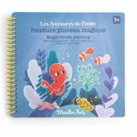 Peinture pinceau magique - Les Aventures de Paulie