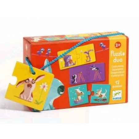 Puzzle duo - Contraires  : chezlescanailles