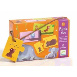 Puzzle duo - Maman et bebe : chezlescanailles
