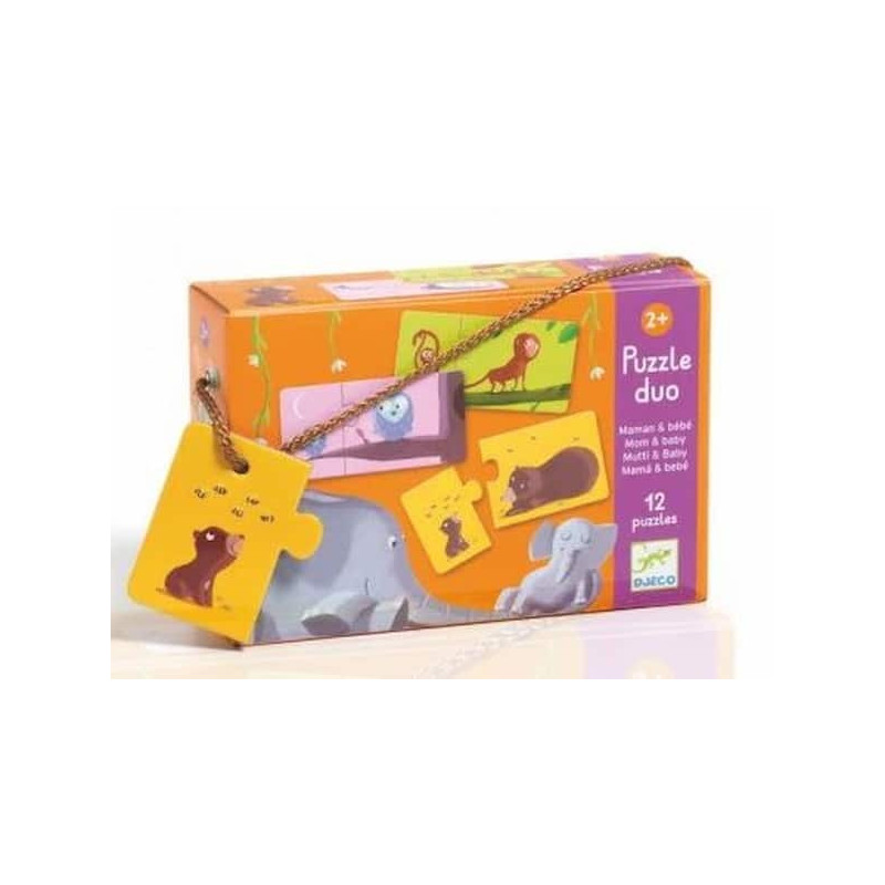 Puzzle duo - Maman et bebe : chezlescanailles