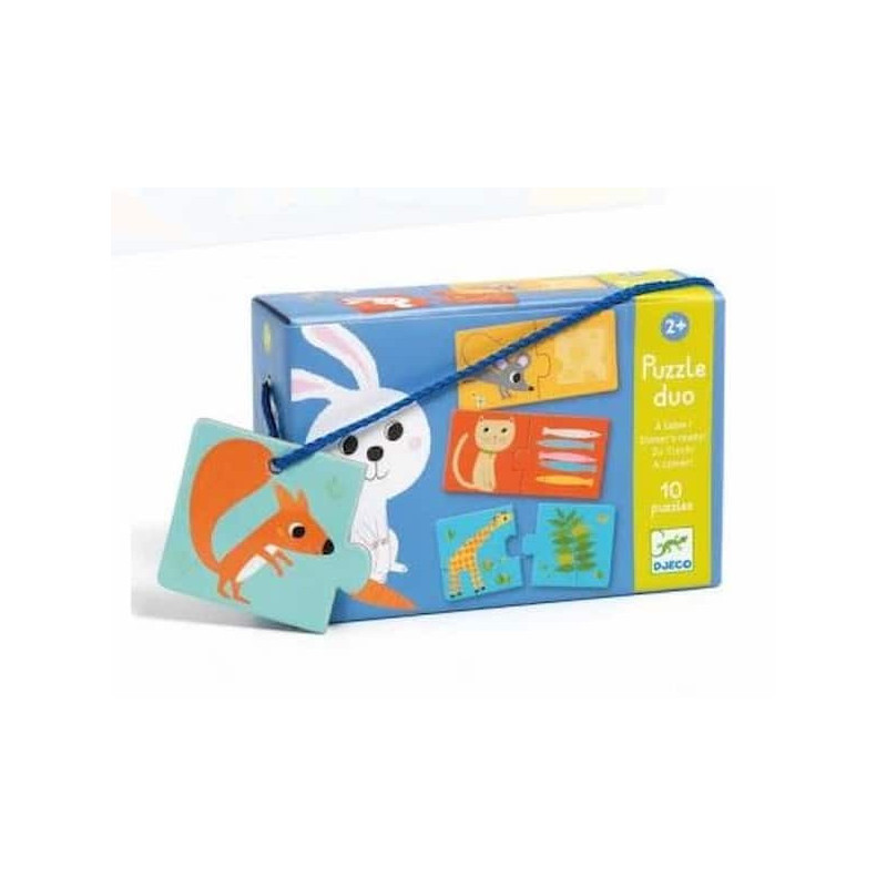 Puzzle duo - A table : chezlescanailles