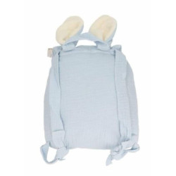 Sac à dos lapin bleu : chezlescanailles