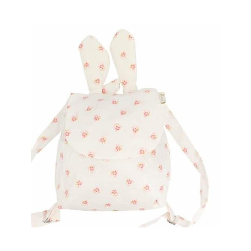 Sac à dos lapin fleur : chezlescanailles Sac à dos lapin fleur : chezlescanailles