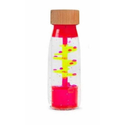 Bouteille sensoriel - spiral rose : chezlescanailles