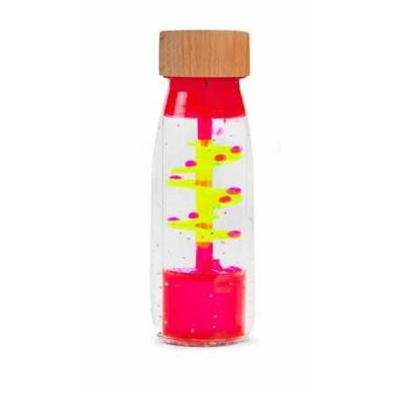 Bouteille sensoriel - spiral rose : chezlescanailles