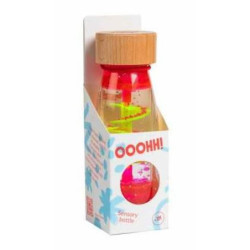 Bouteille sensoriel - spiral rose : chezlescanailles