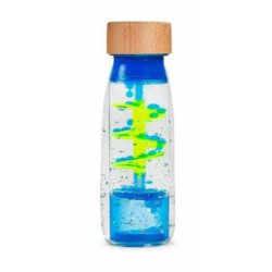 Bouteille sensoriel - spiral bleu : chezlescanailles