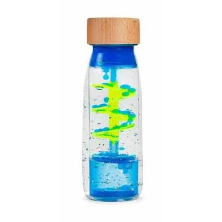 Bouteille sensoriel - spiral bleu : chezlescanailles