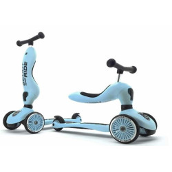 Porteur et Trottinette 2-1 HIGHWAYKICK 1 - BLUEBERRY : chezlescanailles