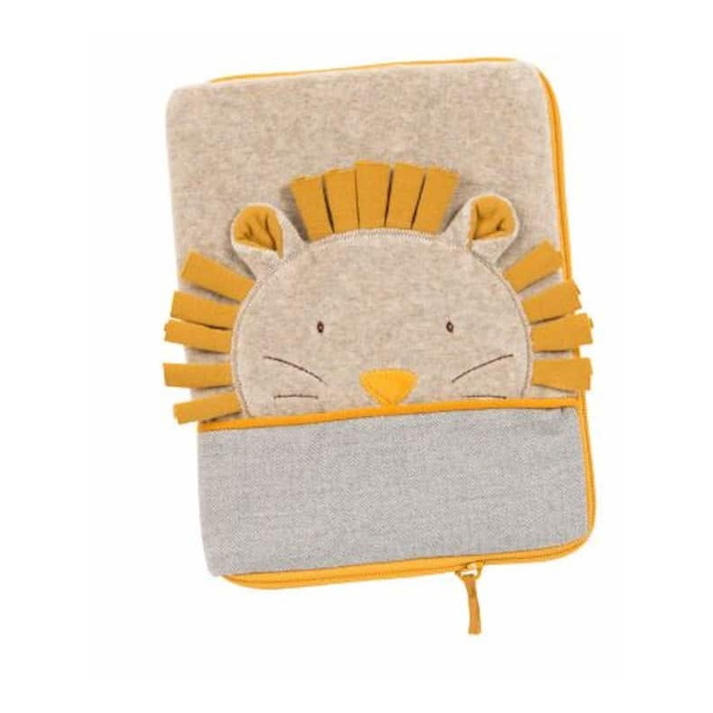 protege carnet tete de lion sous mon baobab - chezlescanailles
