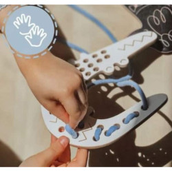 Animaux a lacer - George le croco : chezlescanailles