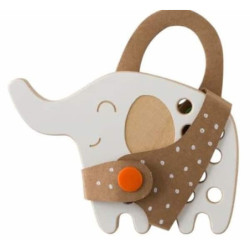 Animaux a lacer - petit elephant : chezlescanailles