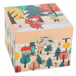 Boite à musique coffret - Chaperon : chezlescanailles