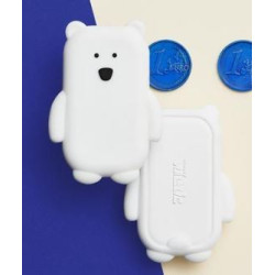 Walkie Ours blanc - Porte-Monnaie enfant Ludique : chezlescanailles