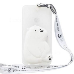 Coque Ours Blanc Money Walkie - Accessoire Enfant : chezlescanailles