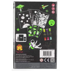 Set de coloriage - espace : chezlescanailles