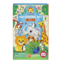 Set de coloriage - zoo : chezlescanailles 