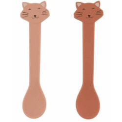 Cuilleres silicone X2 - Mrs Chat : chezlescanailles