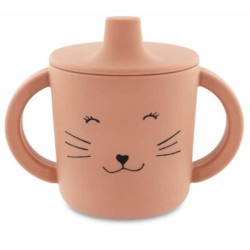 Tasse dapprentissage en silicone - Mrs Chat : chezlescanailles
