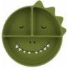 Assiette compartiments silicone - Mr Dino : chezlescanailles
