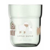 Verre vert  250 ml - Little farm : chezlescanailles