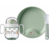 Coffret repas 3pcs - Little Farm : chezlescanailles
