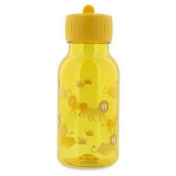 Gourde enfant 350 ml Lion transparente - Trixie : chezlescanailles