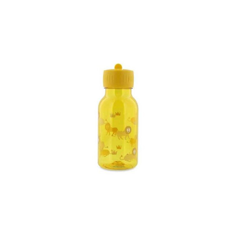 Gourde enfant 350 ml Lion transparente - Trixie : chezlescanailles