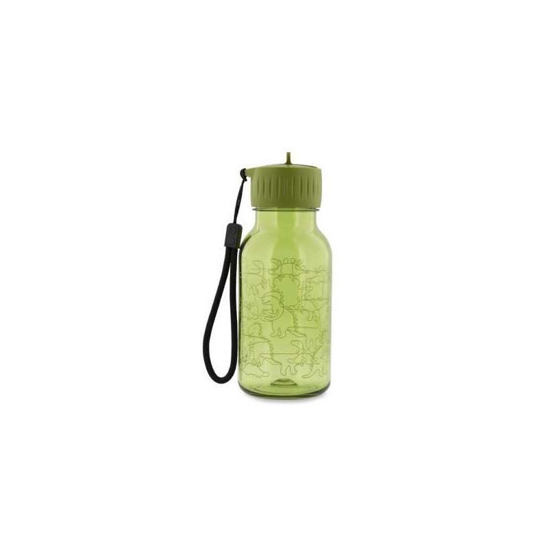 Gourde 350 ml transparente Dino - Trixie : chezlescanailles Gourde 350 ml transparente Dino - Trixie : chezlescanailles