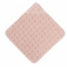 Cape de bain rose Miffy jacquard rose : chezlescanailles
