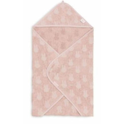Cape de bain rose Miffy jacquard rose : chezlescanailles