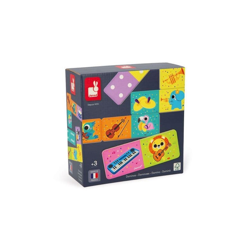 Dominos instrument de musique -chezlescanailles