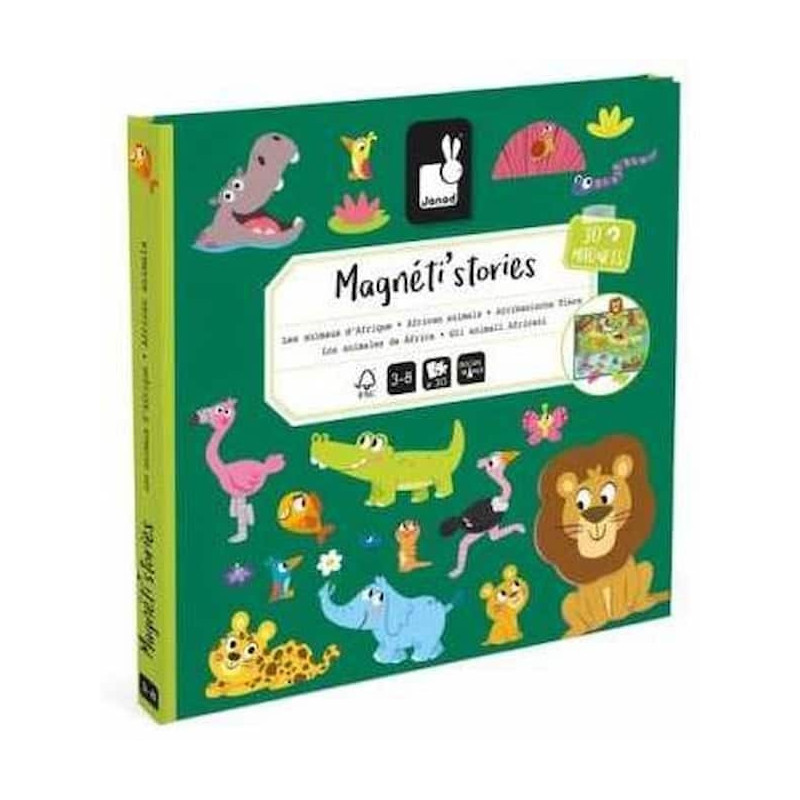 Magneti stories - Les animaux dafriques : chezlescanailles